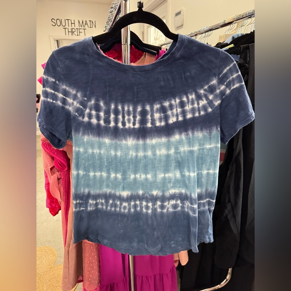 Blue Tie-Dye T-Shirt